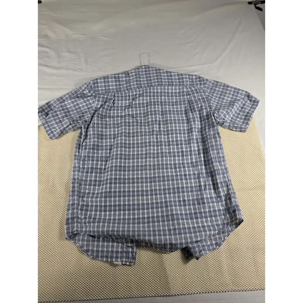 Banana Republic Men's Short Sleeve Shirt Medium Plain